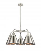 Innovations Lighting 916-5CR-SN-M13-SN - Appalachian - 5 Light - 27 inch - Satin Nickel - Chandelier