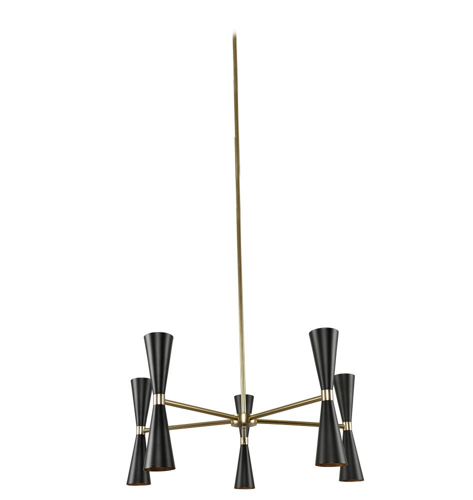 Milo 5 Arm Chandelier