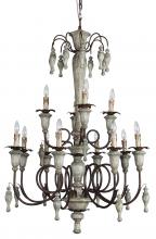 Terracotta Lighting CHAN8090-12 - Maya 12-light Large Chandelier