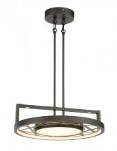 Minka Metropolitan N7524-716-L - Tribeca - LED Light Semi Flush/Pendant, A Robin Baron Design