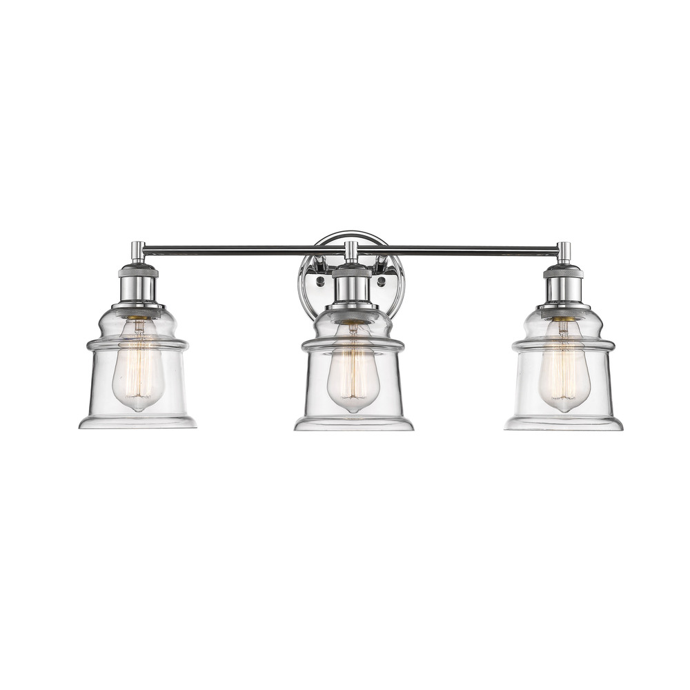 3-Light Vanity Chrome