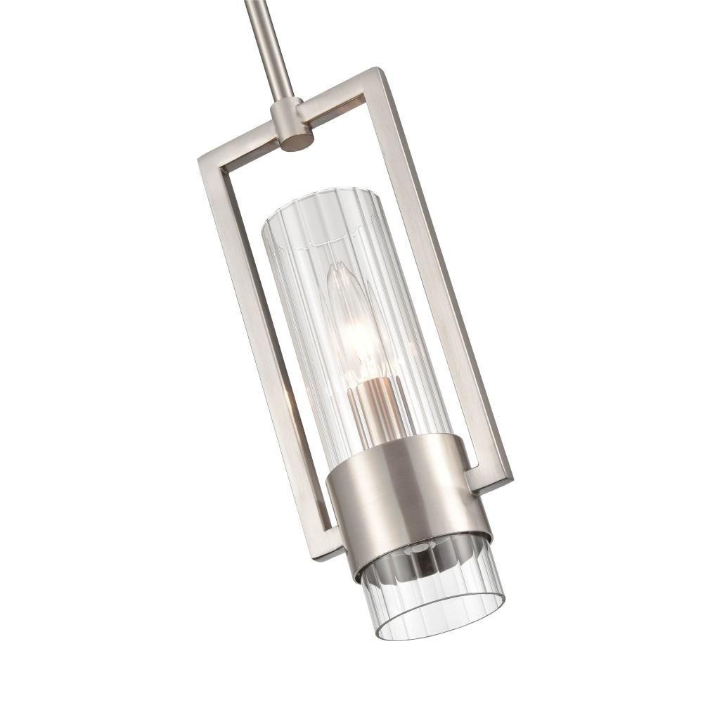 Caberton 1-Light Pendant light Brushed Nickel