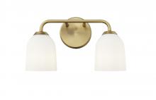 Millennium 22302-VB - Norah 2-Light Vanity Vintage Brass