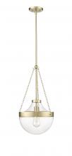 Millennium 20101-MG - Clarra 1-Light Pendant light Modern Gold