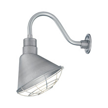 Millennium RAS12-GA - R Series 1-Light Angle Shade Galvanized