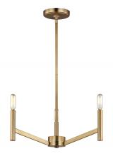 Visual Comfort & Co. Studio Collection 3124303EN-848 - Vector Three Light Chandelier