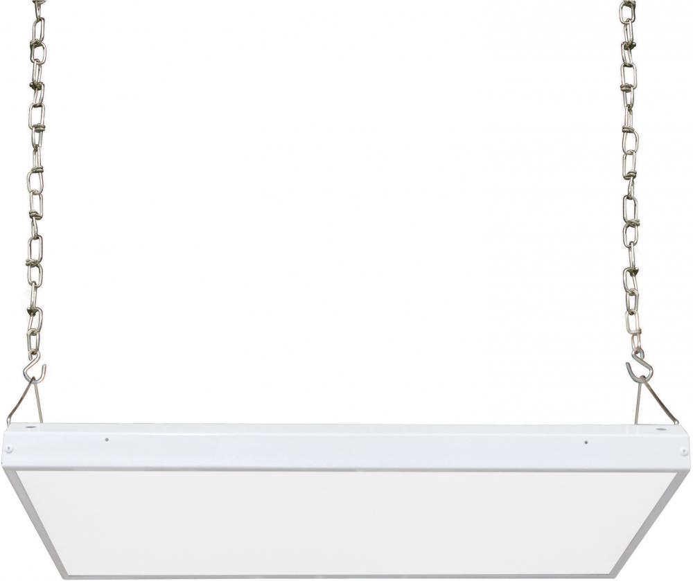 LED 2 ft. Linear Hi-Bay- 80W- 4000K - White Finish - White Finish - 100-277V