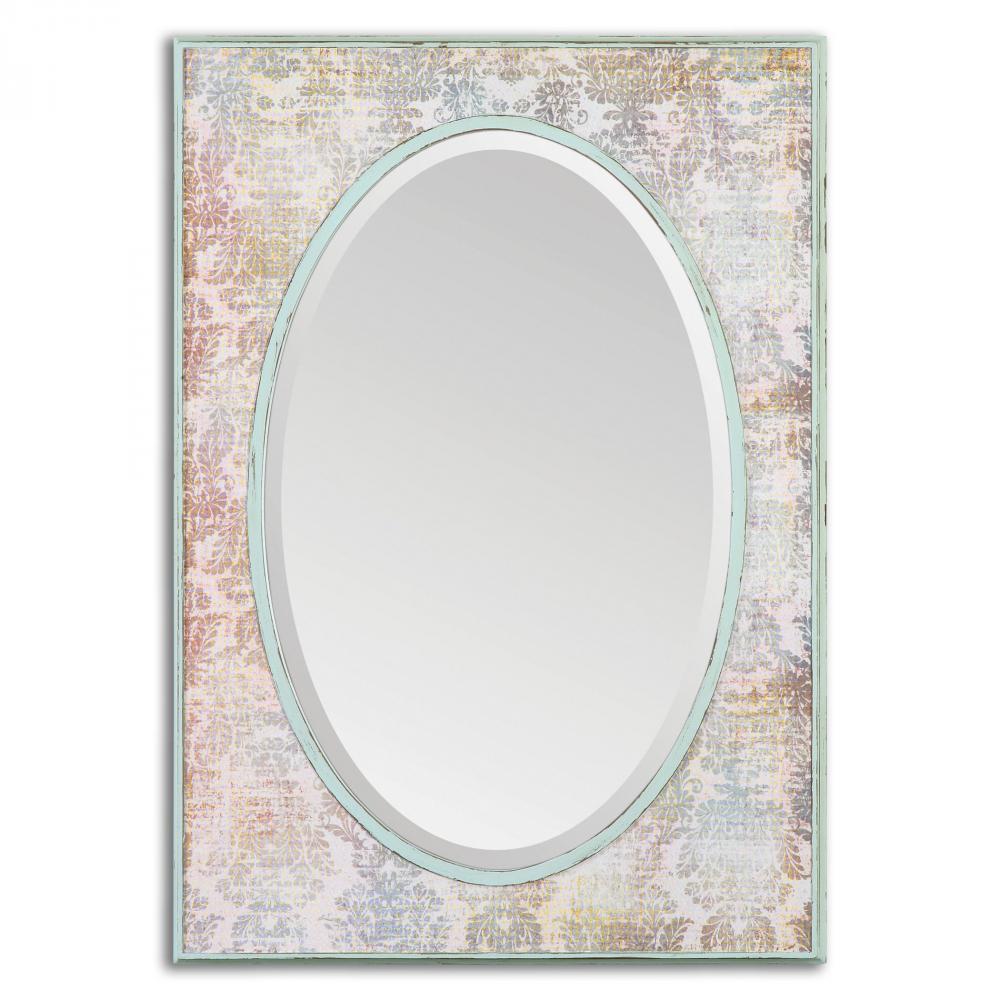 Lucilla Floral Framed Mirror