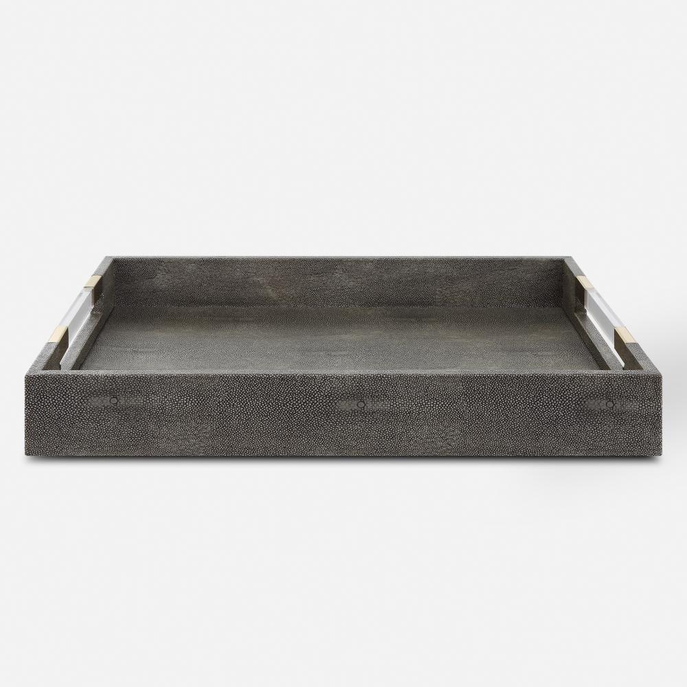 Uttermost Wessex Gray Tray