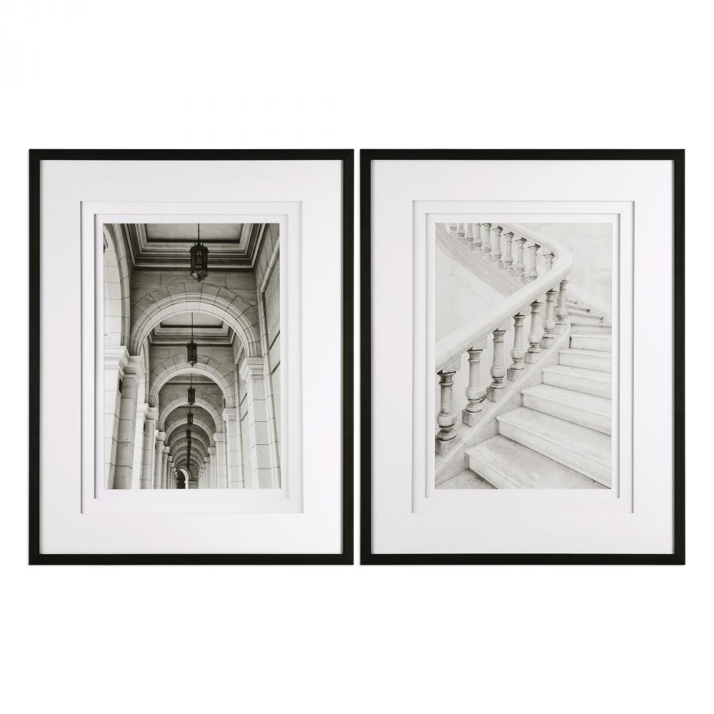 Uttermost Moments Architectural Prints Set Of 2