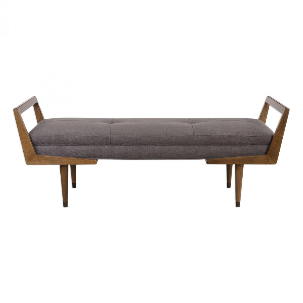 Uttermost Waylon Mid-Century Modern Bench