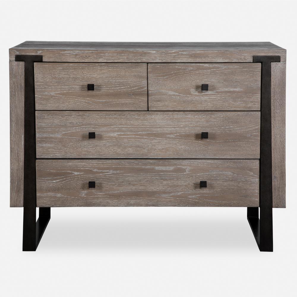 Uttermost Gabriel Oak Accent Chest