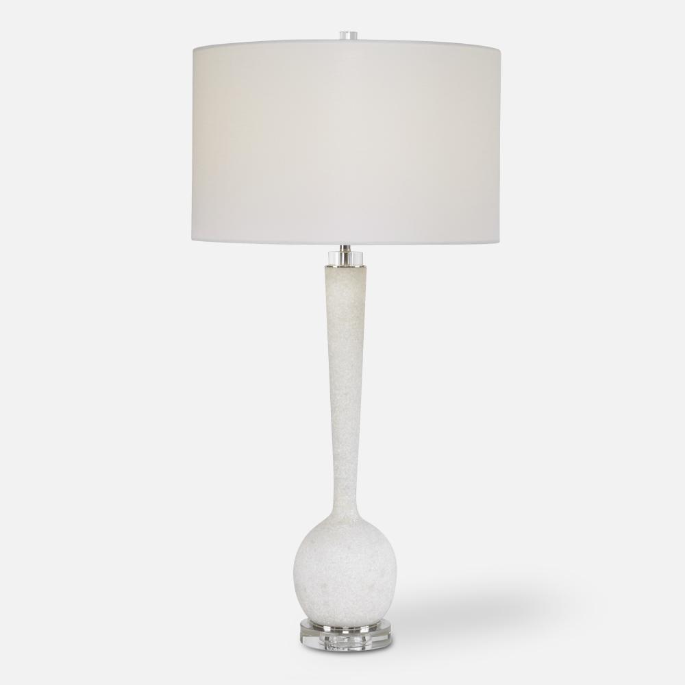 Uttermost Kently White Marble Table Lamp