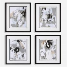 Uttermost 41419 - Tangled Threads Abstract Framed Prints, S/4