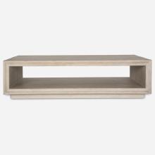 Uttermost 25934 - Prism Light Oak Coffee Table