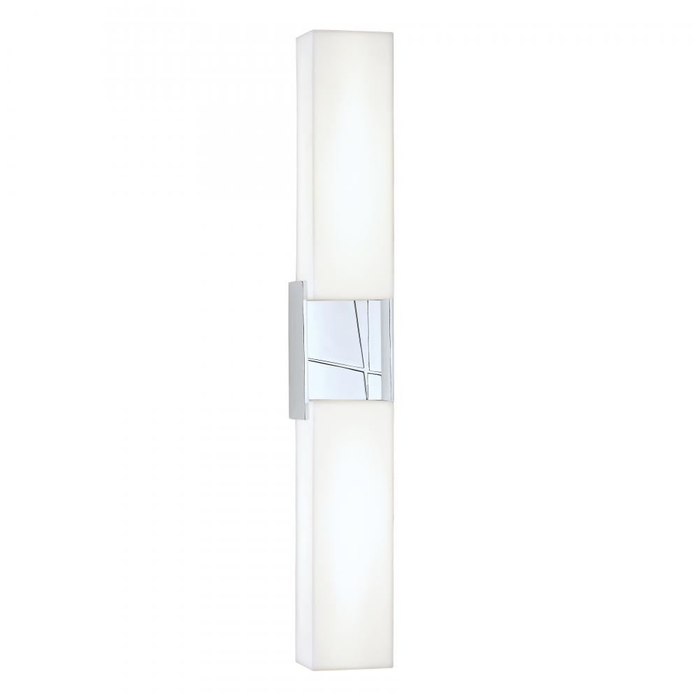 Artemis 24'' High Integrated LED Sconce - Chrome