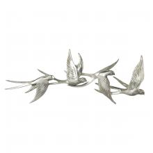 ELK Home S0036-12027 - Flock Dimensional Wall Art - German Silver